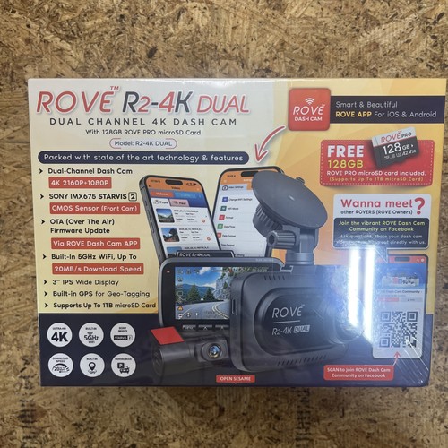 Rove dual channel 4k - r2-4k,